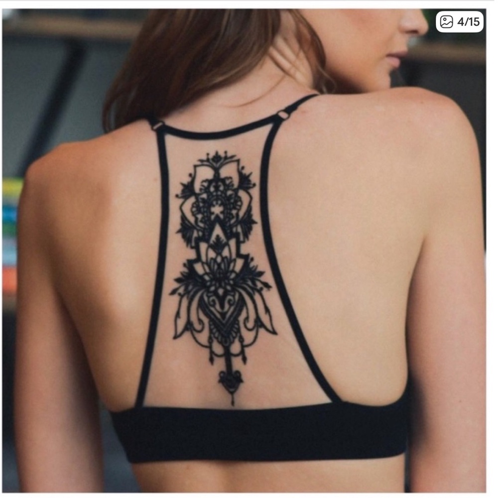 ⭐️BEST SELLER⭐️ Black Lace-Back Bralette - Women's Intimates - Picture 4 of 10